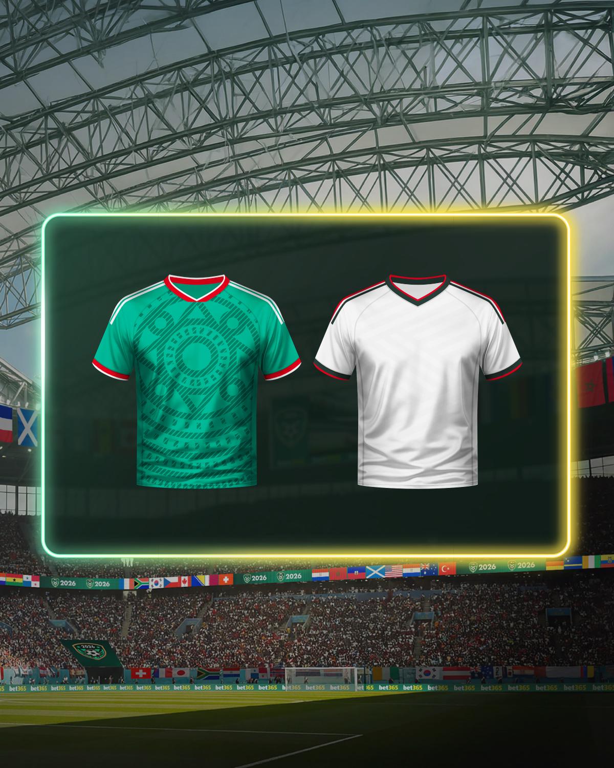 Mexico World Cup Kits Hub Page Banner